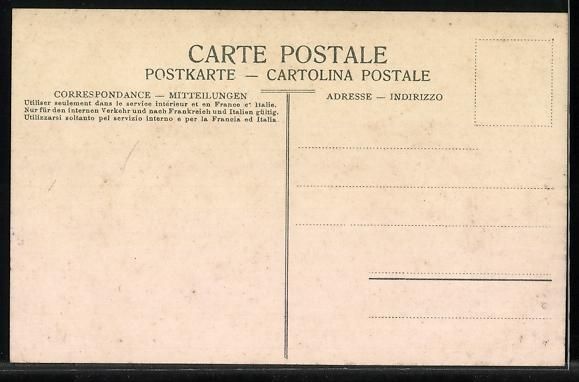 Cartoline postali: AK Davos, Totalansicht gegen Tinzenhorn – Usato da Berlin venduto da bartko-reher 1