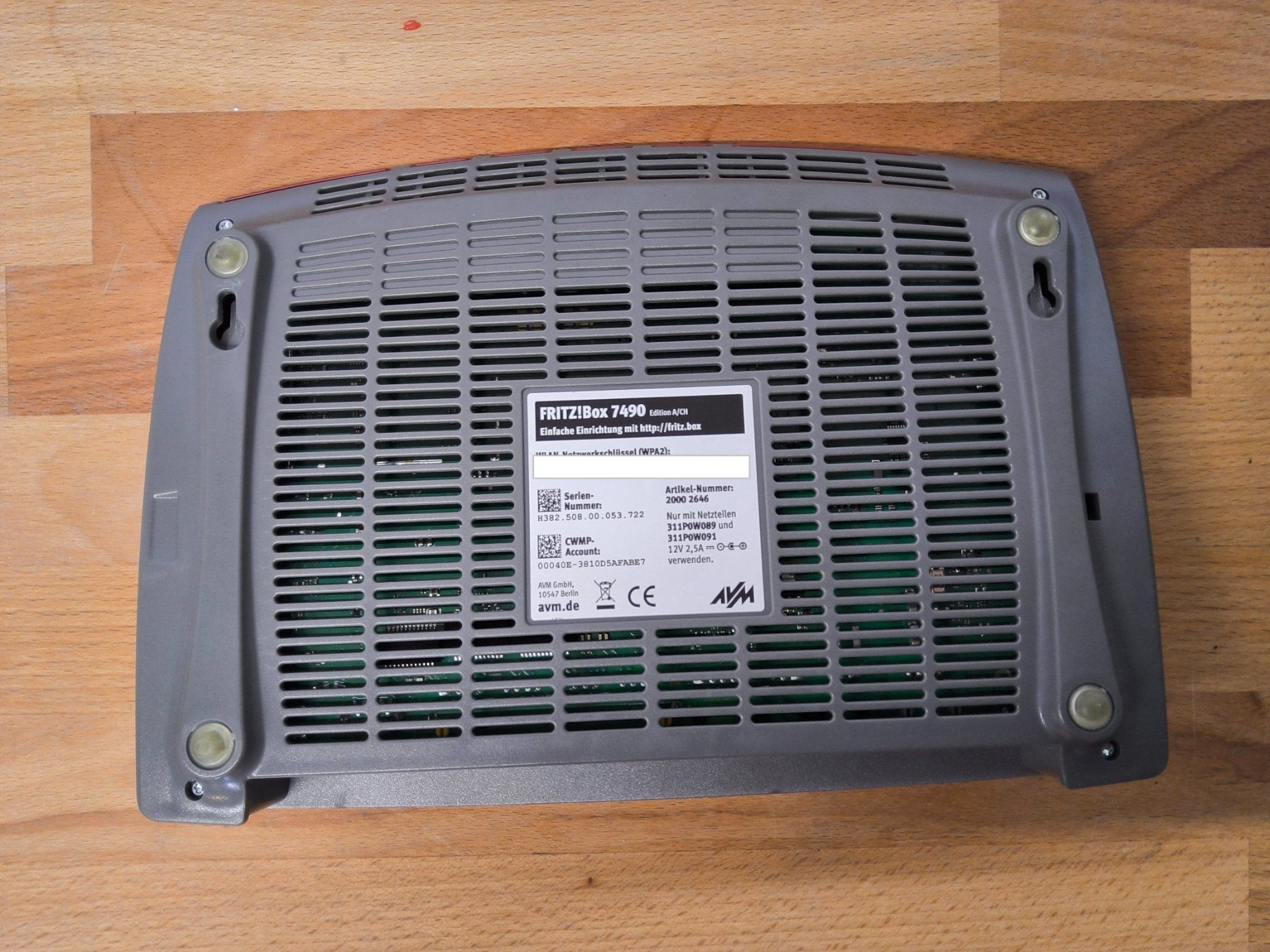 Avm Modems & Router: Fritzbox 7490 – Gebraucht aus Tann von ThoSchu 1