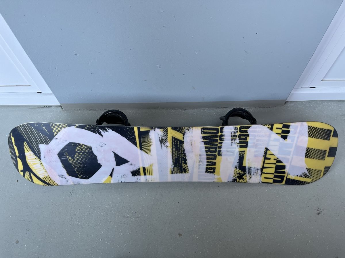 Board: Nitro Snowboard 138cm inkl. Snowboardbindung  – Usato da Horgen venduto da pupcia01 5