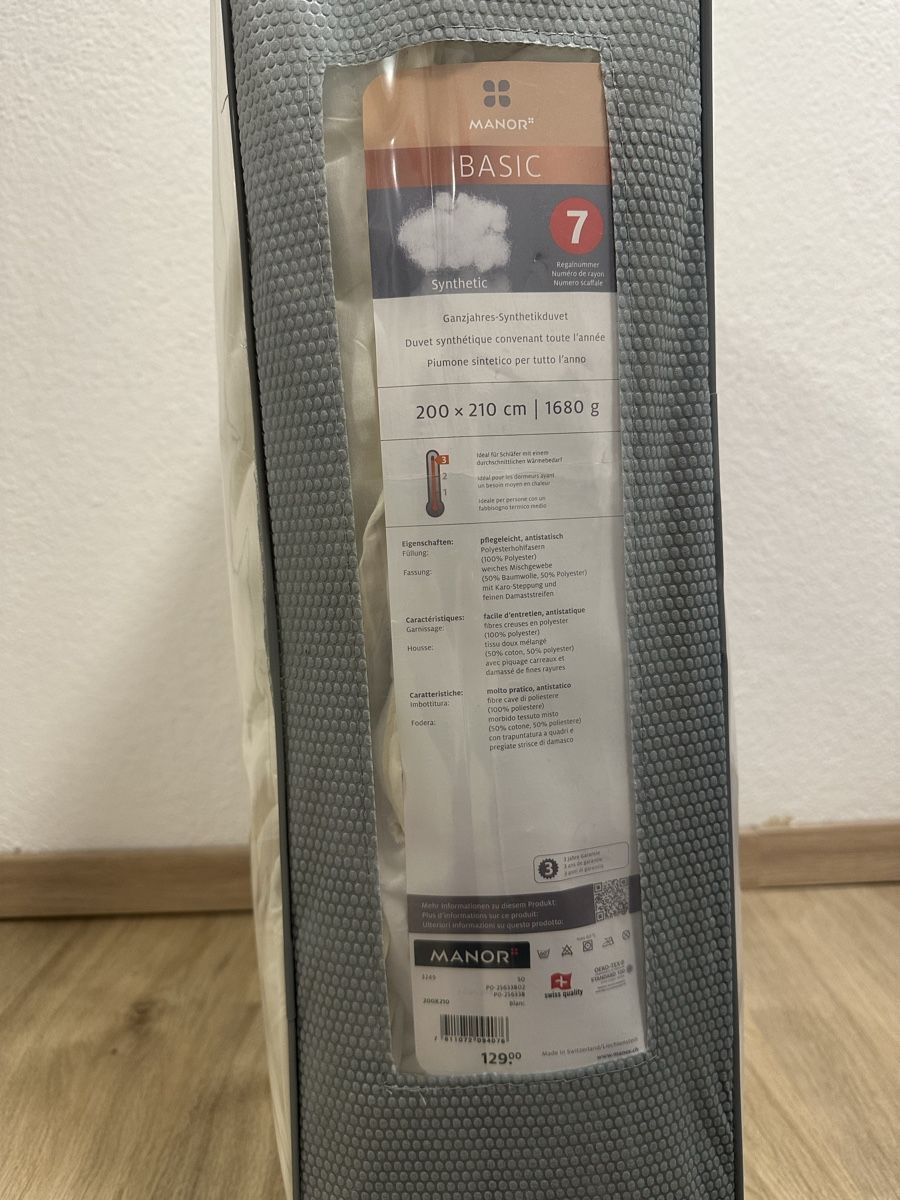 Manor Coperte: Duvet – Usato da Landquart venduto da fat_8ncg