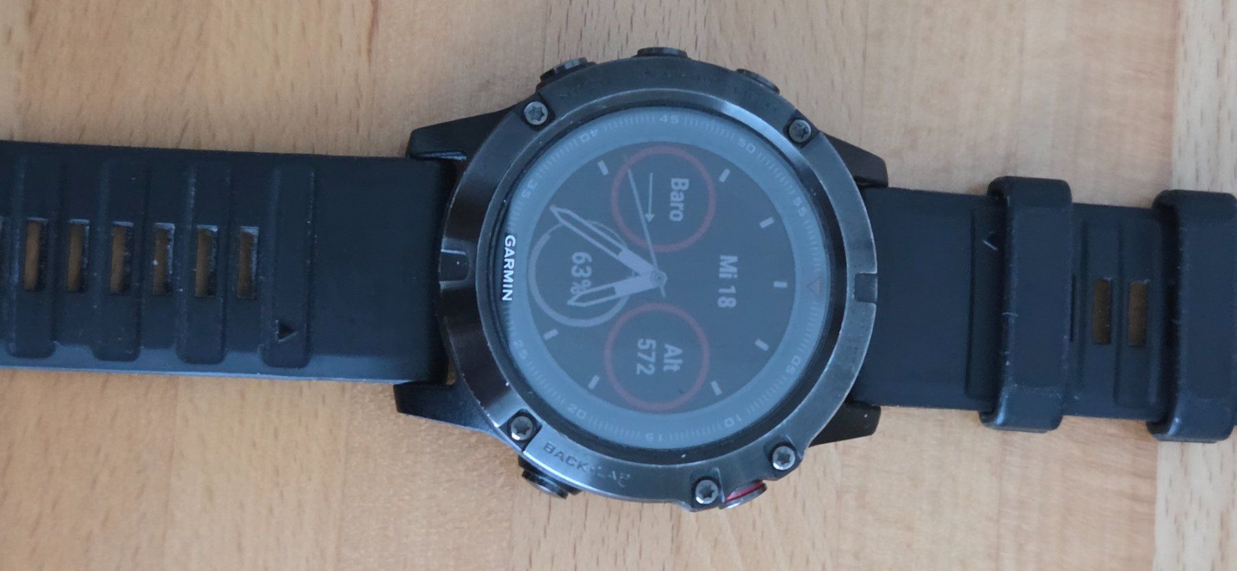 Garmin Montres: Garmin Fenix 5x saphir – D'occasion à Mollis par E_RADLI 2