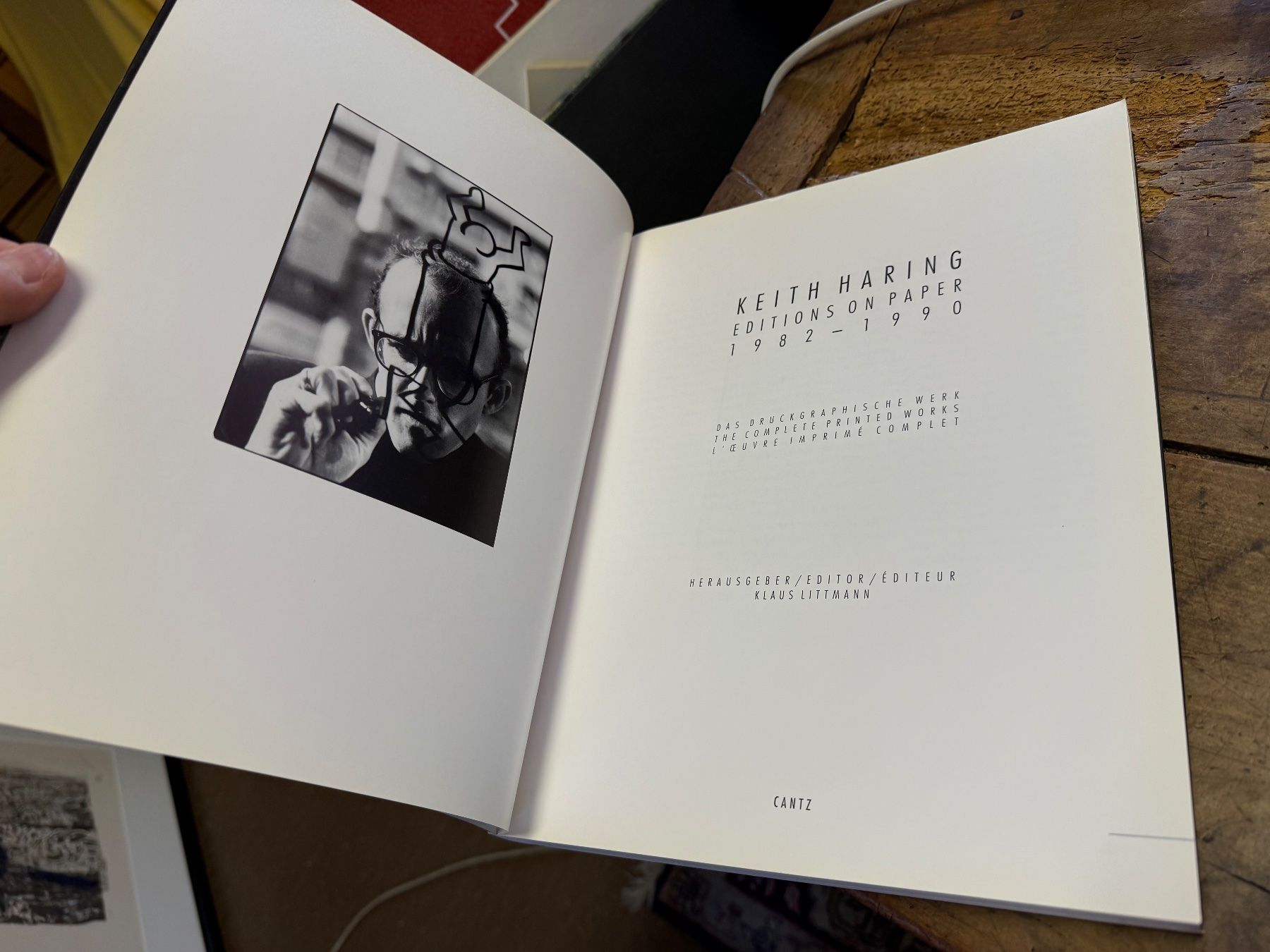 Libri: Keith HARING edition on paper – Usato da Bern venduto da Jwpm66 1