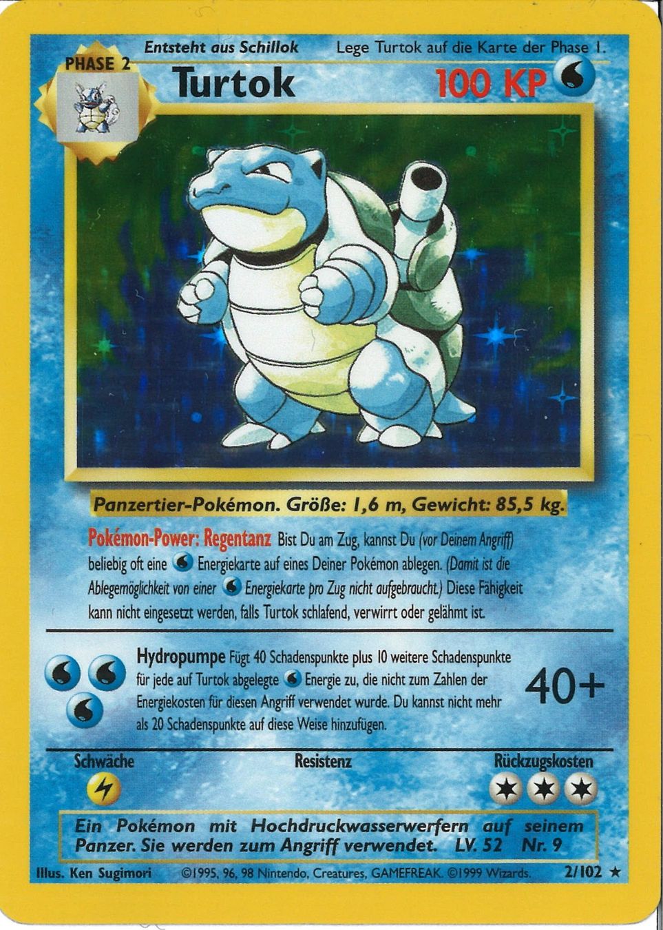 Pokémon Carte collezionabili: Pokemon Vintage Karte Turtok – Usato da Zürich venduto da san_kp9j