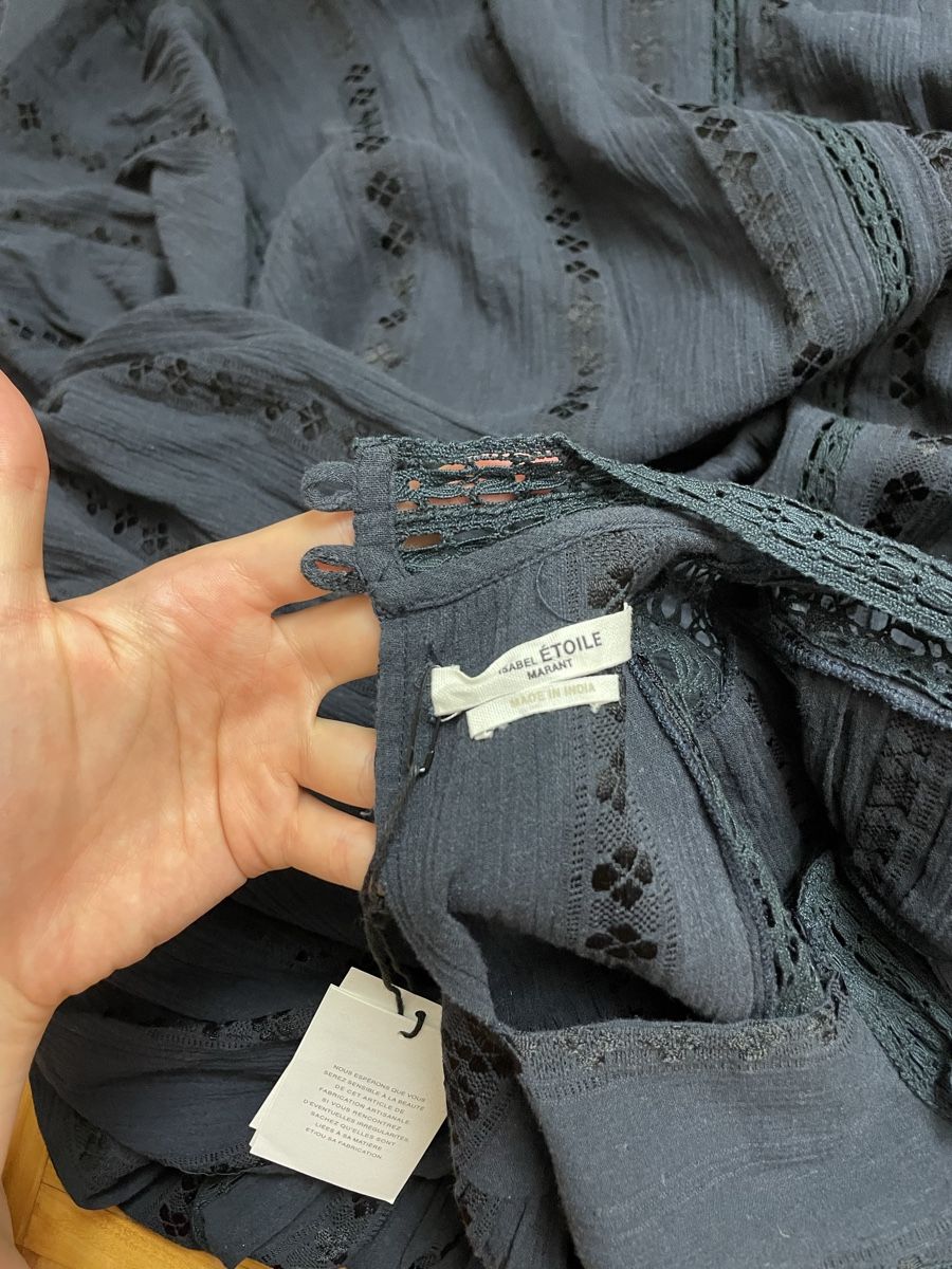 Isabel Marant Vestiti: Isabel Marant Kleid blau-schwarz neu – Nuovo e nell'imballaggio originale da Dittingen venduto da nje_9nlt 4