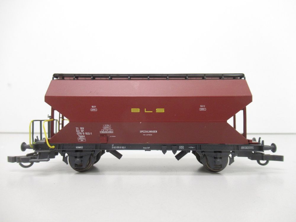 Roco 46245 Silowagen Typ Tgpps der BLS DC Gleichstrom H0 (Gebraucht) in ...