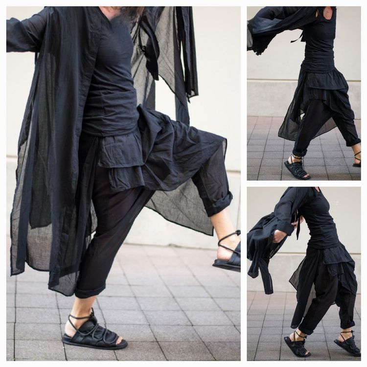 sarouel noir KANABEACH soopanova TAILLE 36 (US 27) NEUF S ÉTIQUETTE