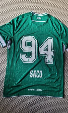 Coli Sacco (Napoli), maillot foot YS , signé,  dédicacé