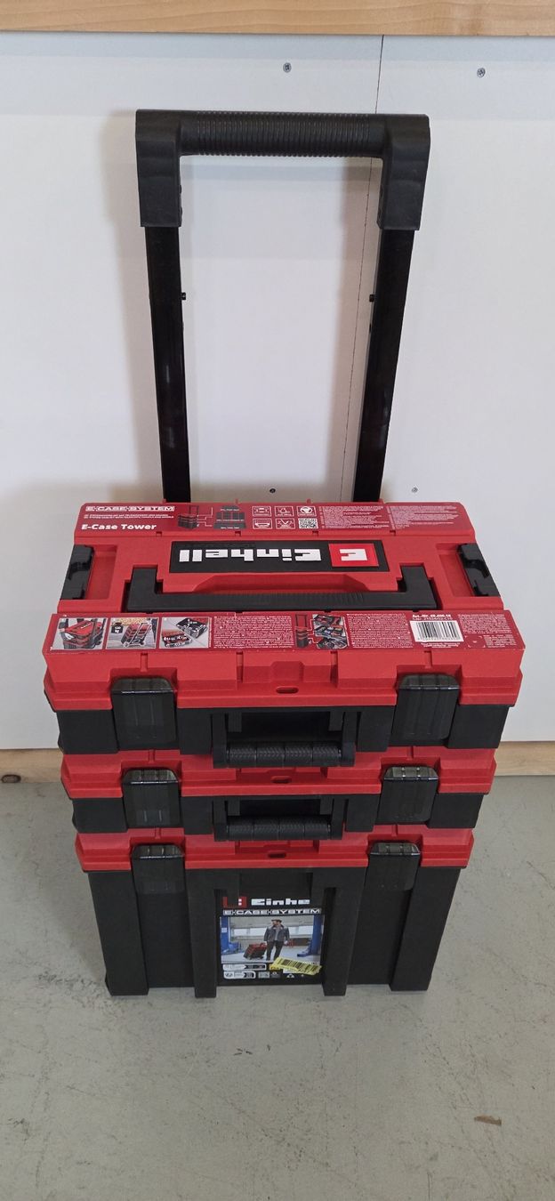 Einhell Charriots de déplacement: Einhell E-Case Tower 3-tlg. Koffersystem mit Trolley – Neuf (Voir description) à Küssnacht am Rigi par _DealFactory_ 5