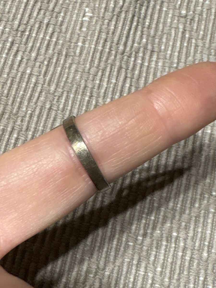 Anelli: Silber Fingerring mit Amethyst / Gr 58 – Usato da Rümlang venduto da SchumBru10 2