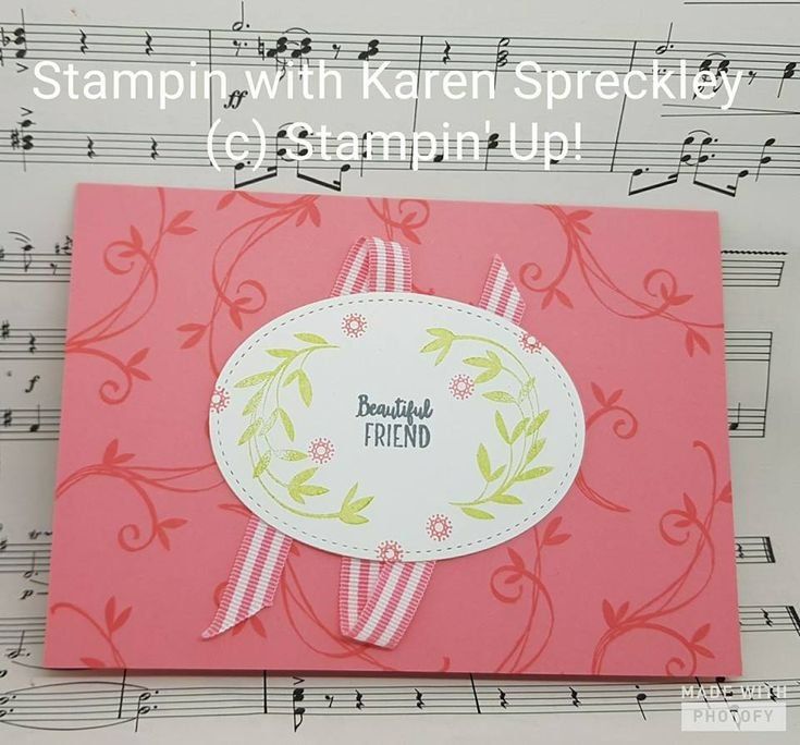 Stampin' up! Stempel: Stampin' Up! Stempelset "Pfauengruss" – Gebraucht aus Frauenkappelen von evangelina78 7