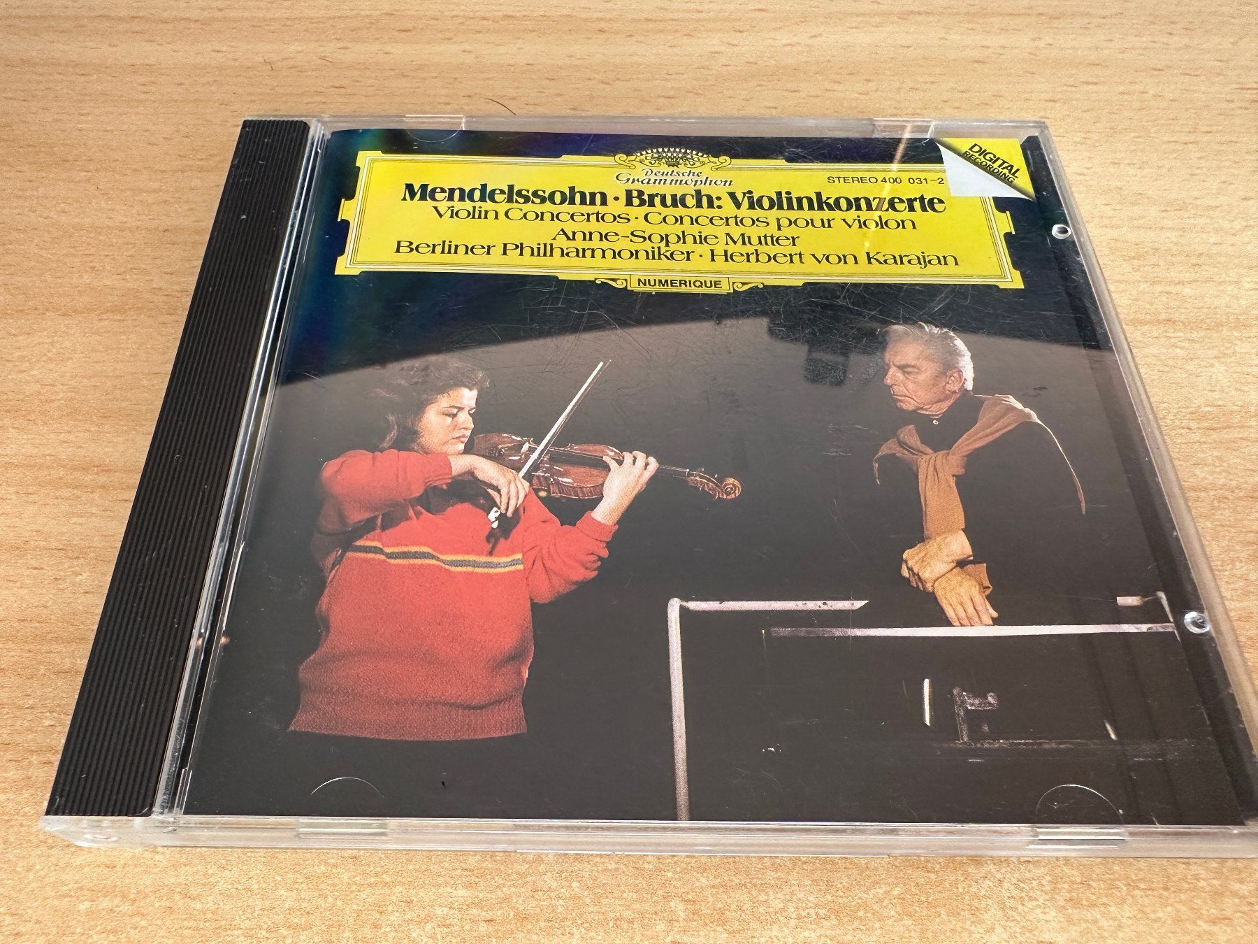 CDs: D4 Mendelssohn Bruch Mutter Karajan – Violinkonzerte – Gebraucht aus Rikon im Tösstal von Alpenmutz