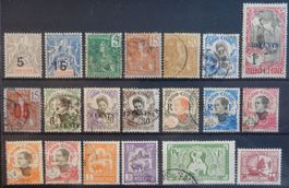Indochina Franz. Lot mit alten Werten I