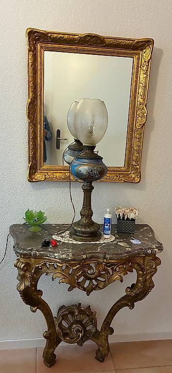 Tavoli: console renaissance dorée – Nuovo e nell'imballaggio originale da Bulle venduto da BOHNING