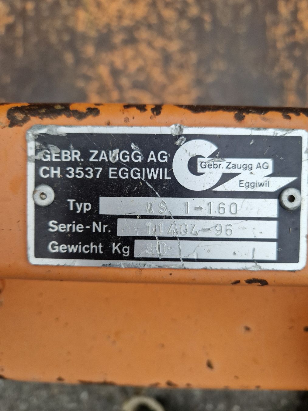 Zaugg Alle Maschinen: Heckschaufel – Gebraucht aus Eggiwil von nic_yf7s 4