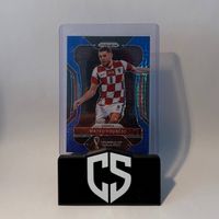 2022 Prizm FIFA World Cup Kovacic Blue Mojo /75 Croatia