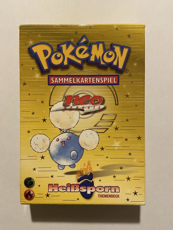Pokémon Sammelbilder & Trading cards: Pokémon Neo Genesis Heisssporn Themendeck – Gebraucht aus Wädenswil von xxlchlinelxx 1