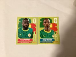 Panini Sticker Kalidou Koulibaly&Nicolas Jackson
