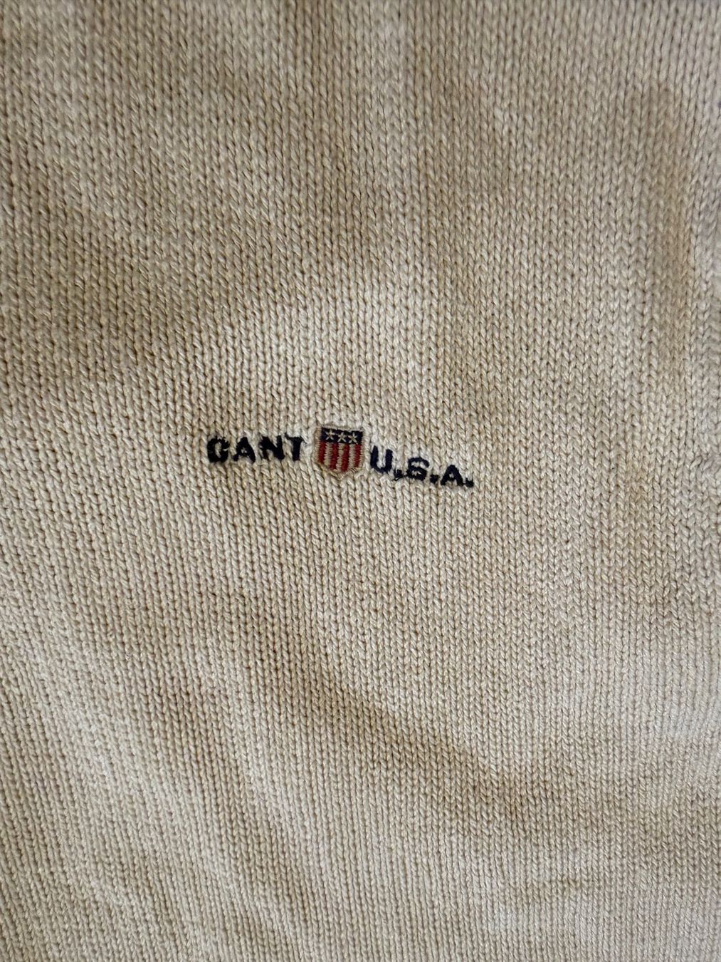 Maglioni & Felpe: Gant U.S.A. Strickpullover Beige, Top Zustand, Grösse L – Usato da Winterthur venduto da mus_pf92 1