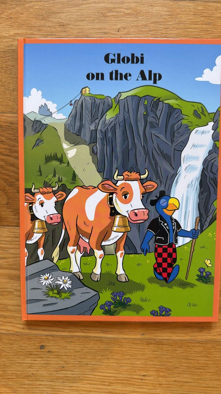 Bücher: Globi in the Alp (Englisch) NEU – Neu und originalverpackt aus Dinhard von R.B.G23
