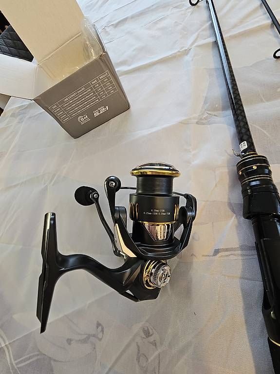 Canne da pesca: NEUES Angel Set 1.8m + Rolle 49 – Usato da Utzenstorf venduto da Dac_mk 3