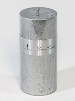 Kerze "Silber", Grösse L