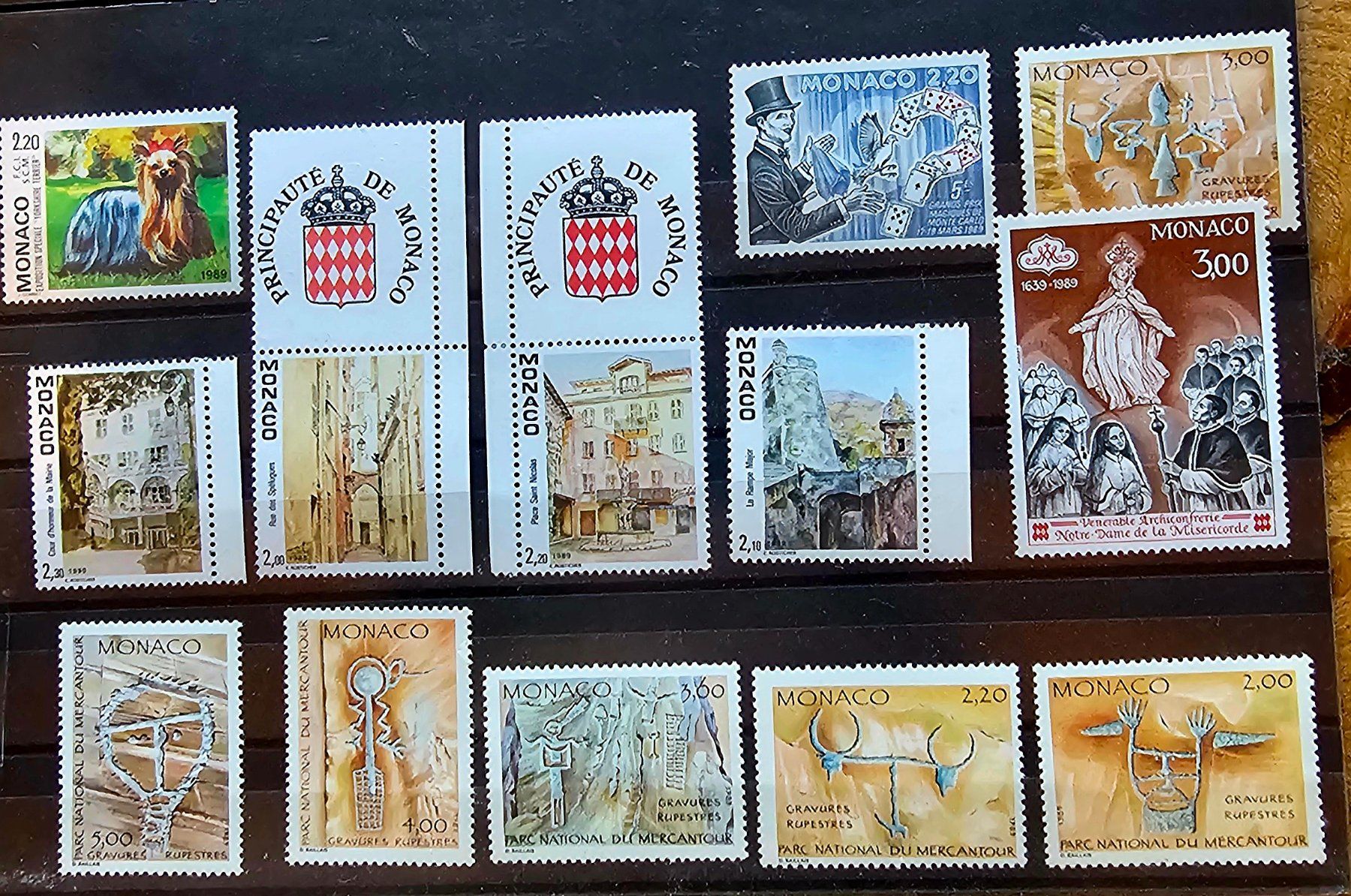 Tutti i francobolli: MONACO timbres neufs ** ~1989 – Nuovo (secondo la descrizione) da Les Valettes venduto da Nuba1