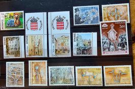 MONACO timbres neufs ** ~1989