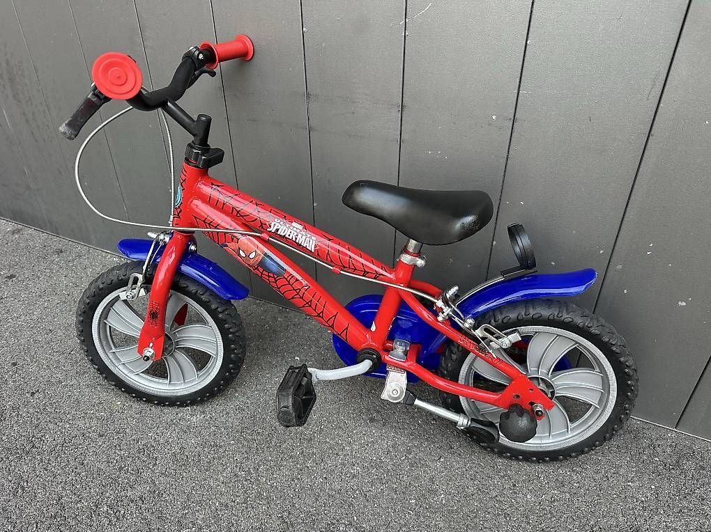 Vélos: Bicicletta bimbo Spiderman  – D'occasion à Quartino par DiloUsato 5