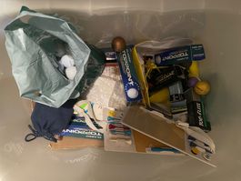Diverses Golfzubehör, Bag und Schläger