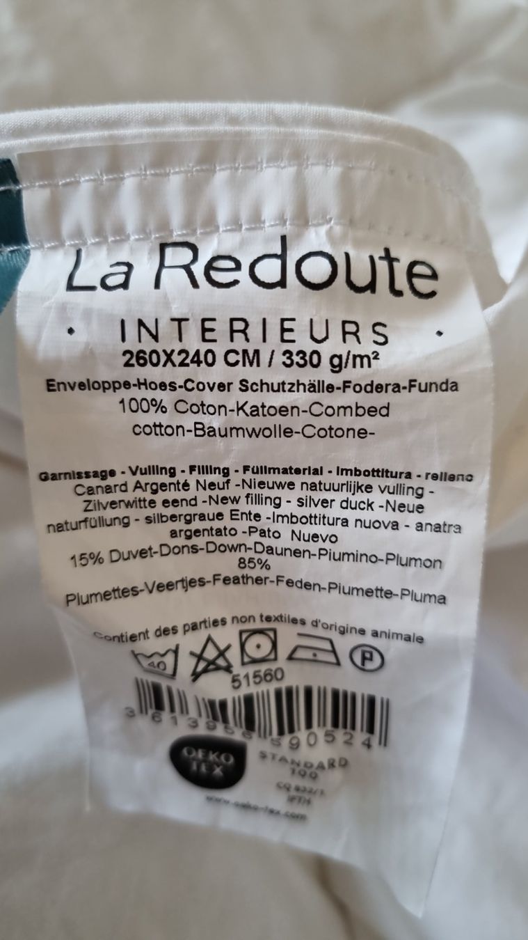 La Redoute Coperte: Grosse Daunendecke 260x240 cm Kingsize NEU – Nuovo (secondo la descrizione) da Obfelden venduto da Calimero92 1