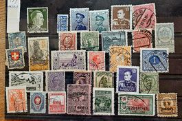 Welt - alte Briefmarken- sehen !