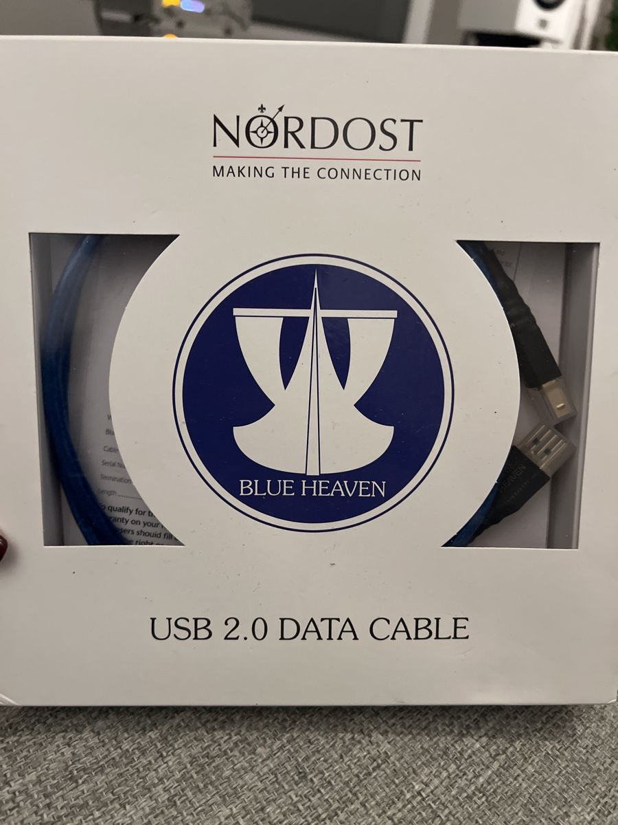 Cavi: Nordost Blue Heaven USB 2.0 data cable Leif – Nuovo (secondo la descrizione) da Zollikon venduto da C1nnam0n