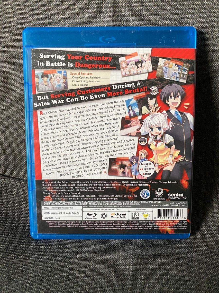 Tutti i DVDs: Yusibu Anime Bluray – Usato da Ringgenberg BE venduto da Republic_Of_Gamers 1