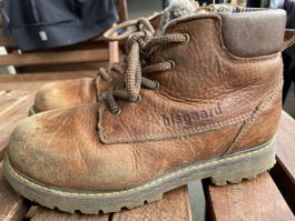 Bisgaard warme Winterstiefel Gr. 33 Leder Braun