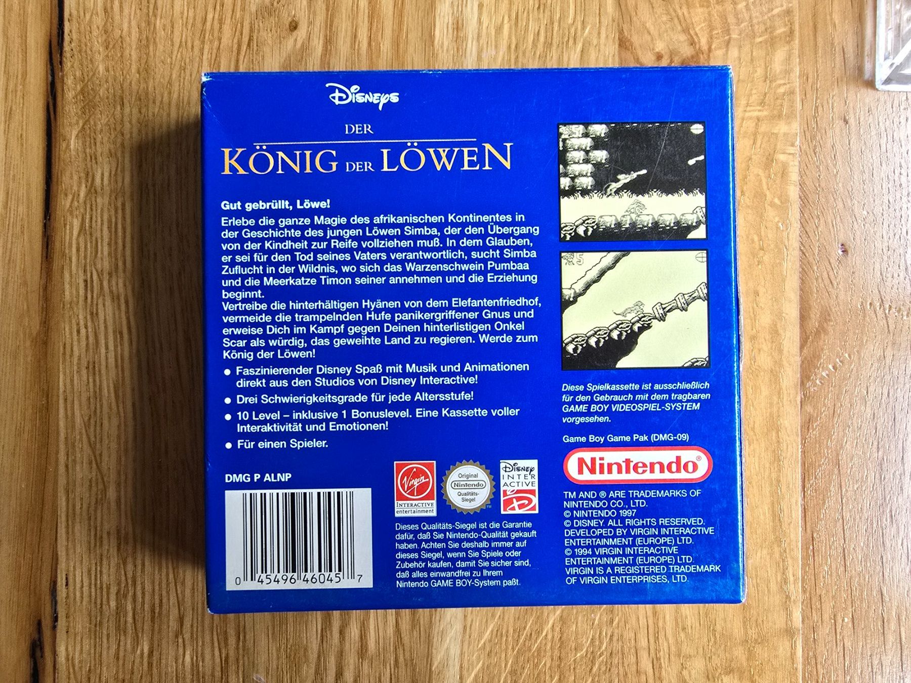 Nintendo Giochi: Nintendo Gameboy/König der Löwen/OVP – Usato da Sursee venduto da Elian91 3