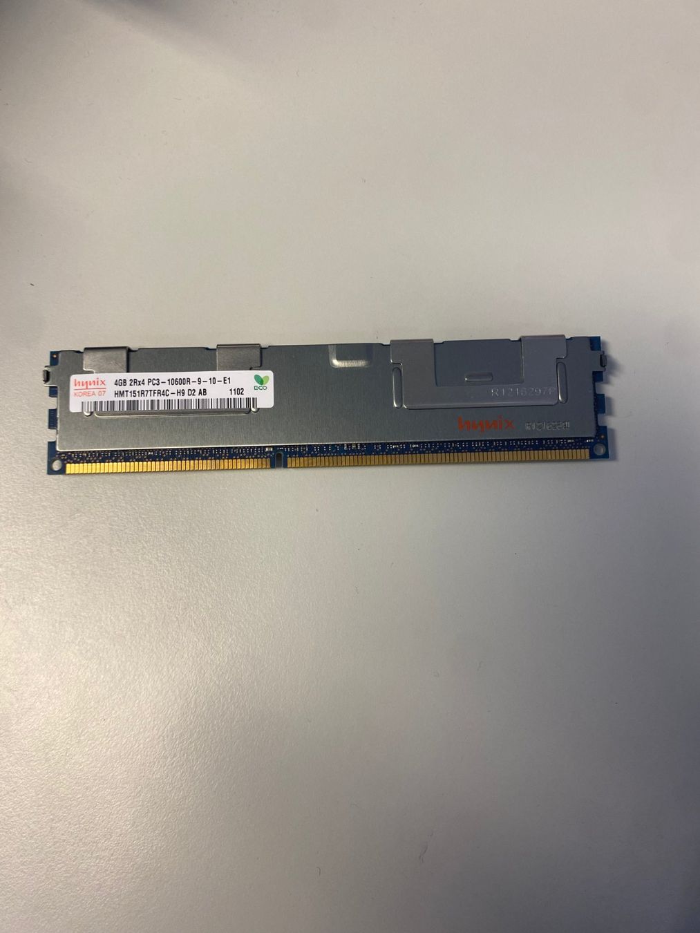 Memoria / RAM: Hynix 4GB PC3 RAM – Usato da Zizers venduto da Digitag0