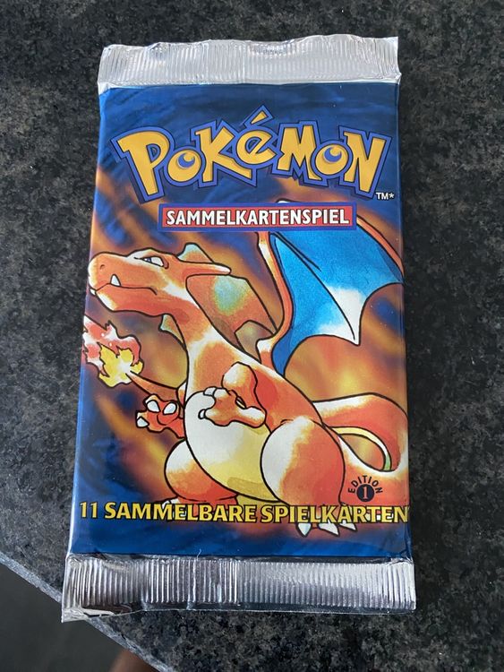 Pokemon Booster 1. Edition Baseset Glurak Charizard Kaufen auf Ricardo