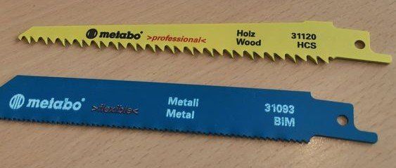 Metabo Sägen: Säbelsägeblätter 2 Stück – Neu und originalverpackt aus Spreitenbach von jjmike01