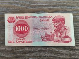 Angola 1'000 Kwanzas 1979 !!!!!!