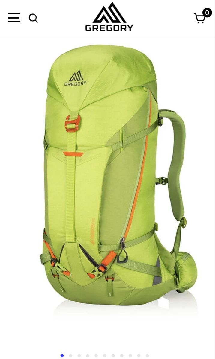 Gregory Zaini: Gregory Rucksack Alpinisto 35 – Usato da Seuzach venduto da Turner32 1