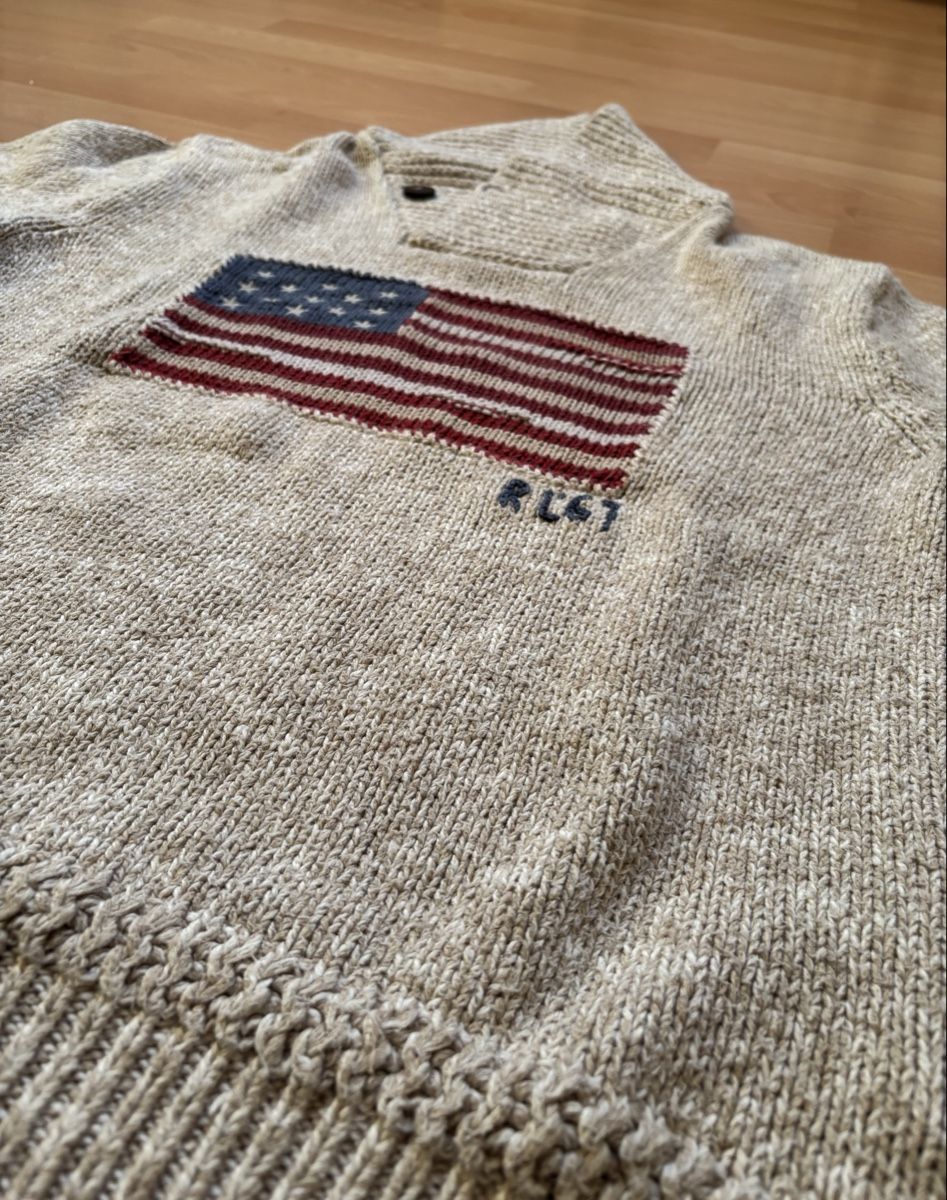 Polo Ralph Lauren Maglioni & Felpe: Original Polo by Ralph Lauren Pullover mit Flagge Grösse M – Usato da Oftringen venduto da jep_cm8c 3
