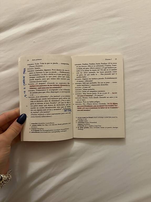 Libri: La muerte y la doncella (Spanisch) – Usato da Ebnat-Kappel venduto da Mzottli 1