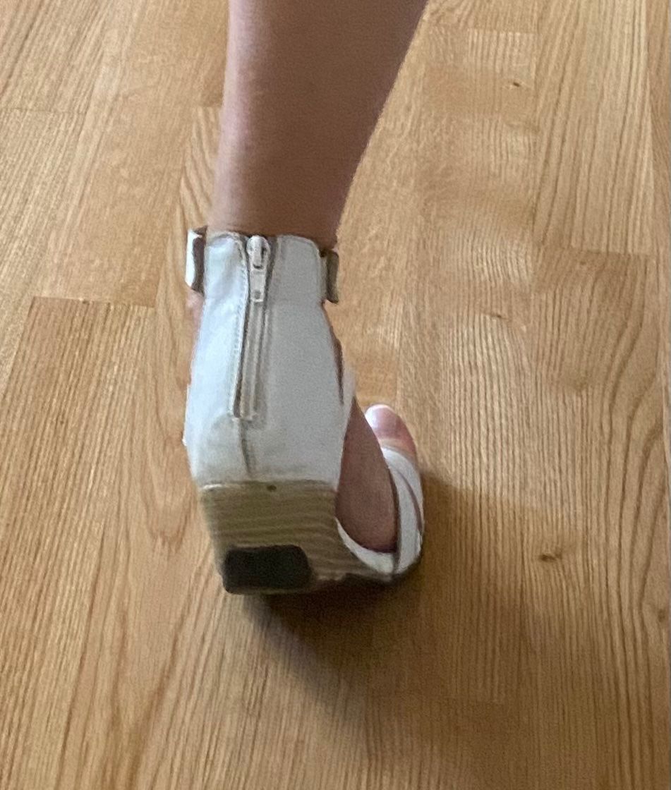 Damenschuhe: Sandale blanche T 40 – Gebraucht aus Martigny von ber_tdz7 2