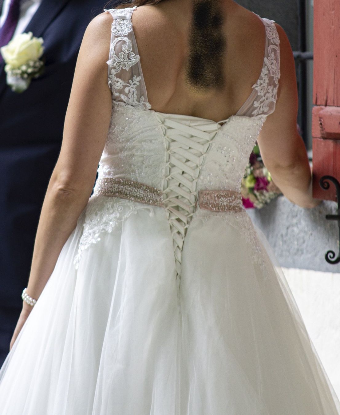 Vestiti: Brautkleid A-Linie Gr.38 – Usato da Unterkulm venduto da stonie_86 4