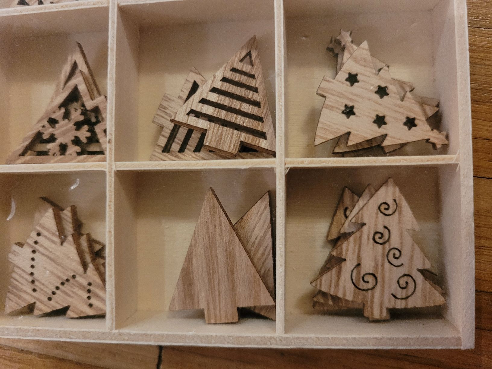 Tutte le decorazioni: Weihnachtsbaumschmuck Holz, 2 Sets – Nuovo e nell'imballaggio originale da Uster venduto da 13smiley13 9
