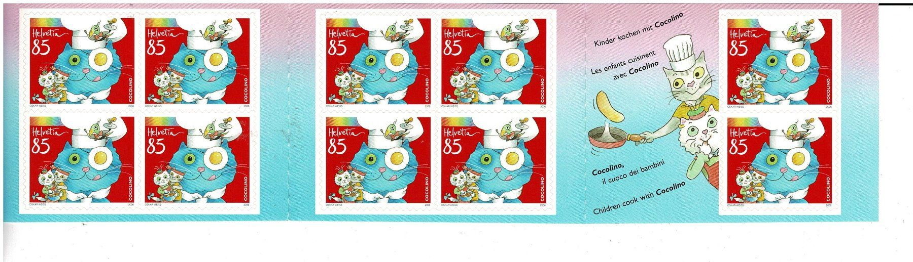 Alle Briefmarken: Cocolino 1 Heftchen  ** – Neu (gemäss Beschreibung) aus Lausanne von Whorvath