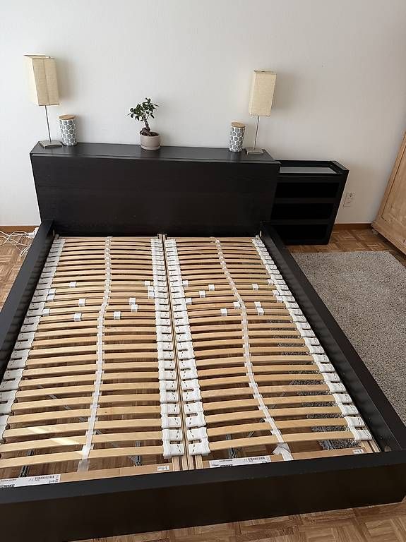 Ikea Betten: Ikea Bett mit Lattenrost, Matratze & Kopfteil – Gebraucht aus Hinterkappelen von FCExpectedToulouse 1