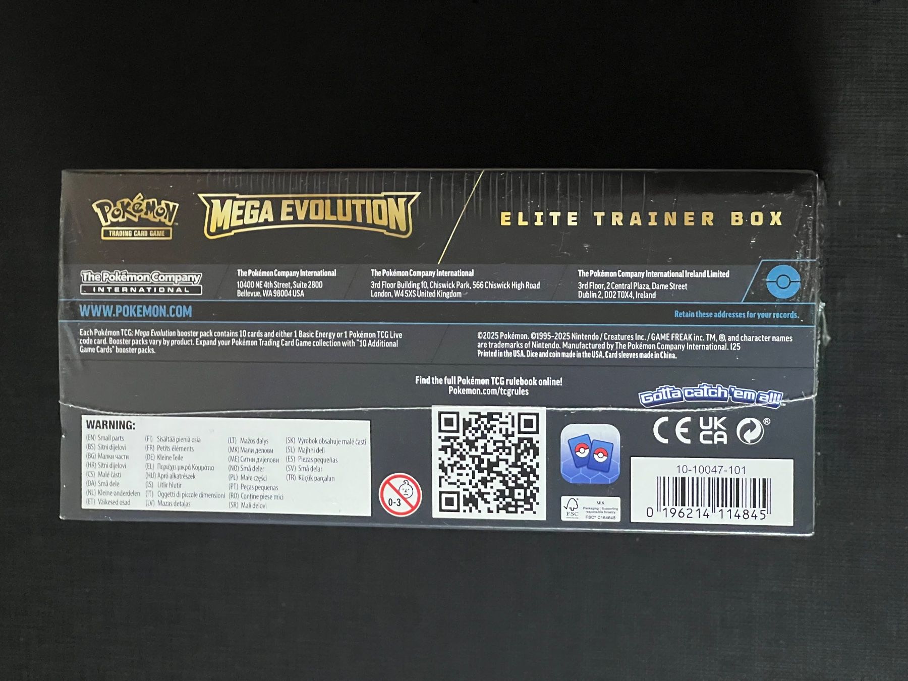 Pokémon Sammelbilder & Trading cards: Pokemon Mega Evolution Elite Trainer Box English – Neu und originalverpackt aus Appenzell von RMBricks 4
