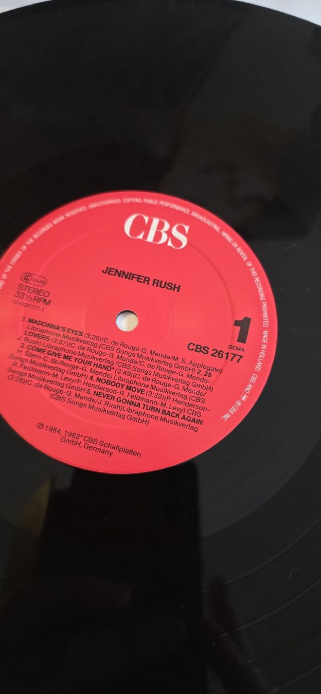 Dischi in vinile: Jennifer Rush -1985 Vg,Vg – Usato da Yvonand venduto da RF-VINYL 3