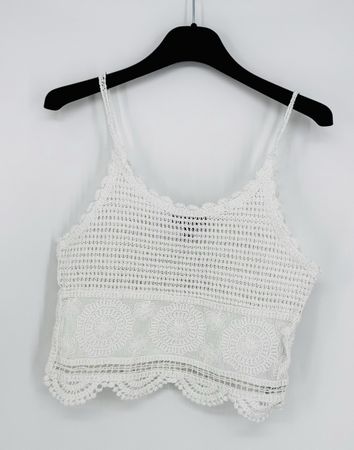 # WOMAN - Häckeltop Gr. S - NEW LOOK #